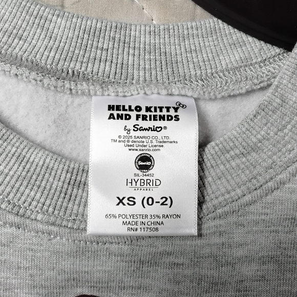 Hello Kitty and Friends Graffic Sweatshirt By Sanrio - Picture 4 of 5